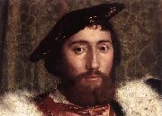 HOLBEIN, Hans the Younger The Ambassadors (detail) g oil painting